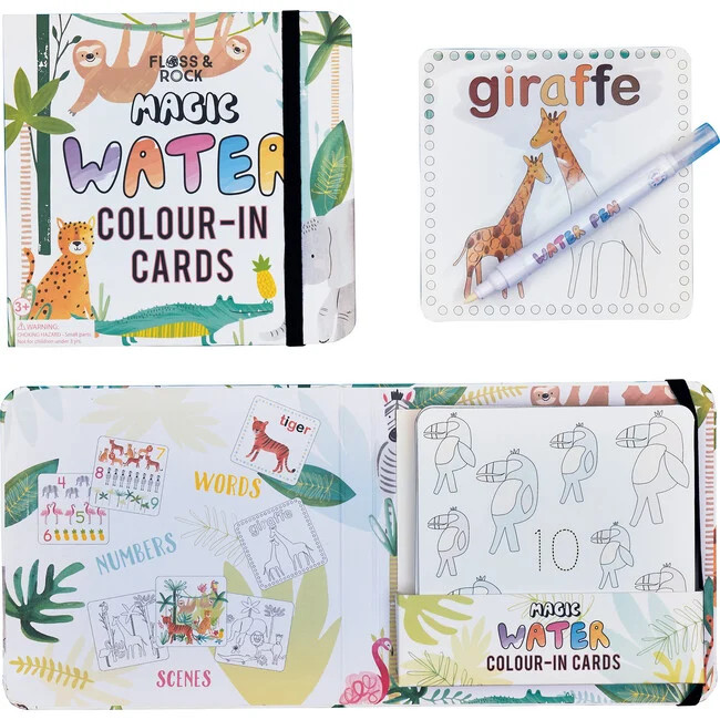 Jungle Water Pen and Cards - Kids Toys | Floss & Rock from Maisonette | Maisonette