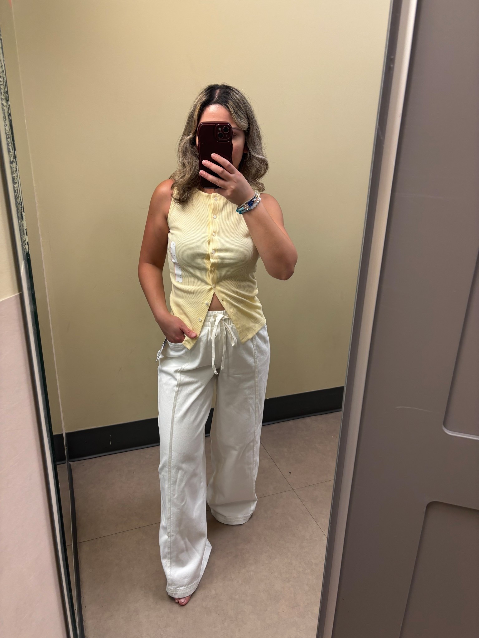 XXS TOP & XS PANTS 

#targetstyle #targettryon #tryonhaul #momstyle #summeroutfits #targetcircle #styletip #outfitsunder50 #whitepants #targetsale

#LTKFindsUnder50 #LTKSaleAlert #LTKStyleTip