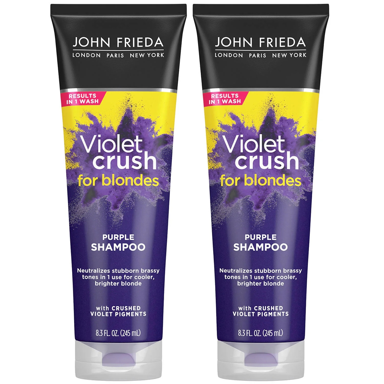 John Frieda Violet Crush Purple Shampoo (8.3 fl., oz. 2 pk.) - Walmart.com | Walmart (US)