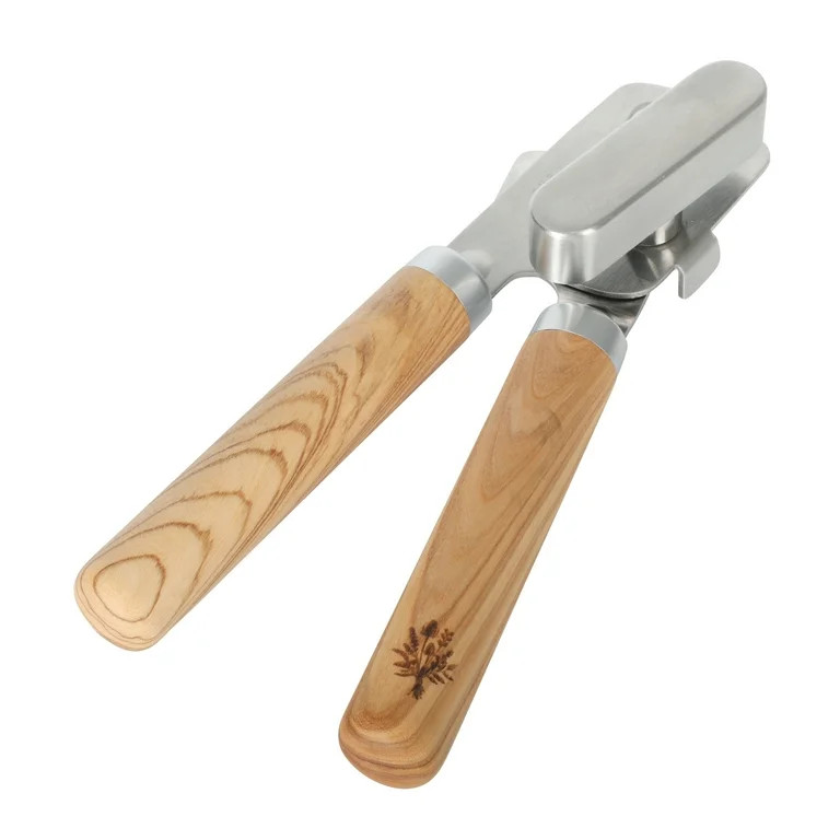 The Pioneer Woman Stainless Steel & Olivewood Manual Can Opener | Walmart (US)