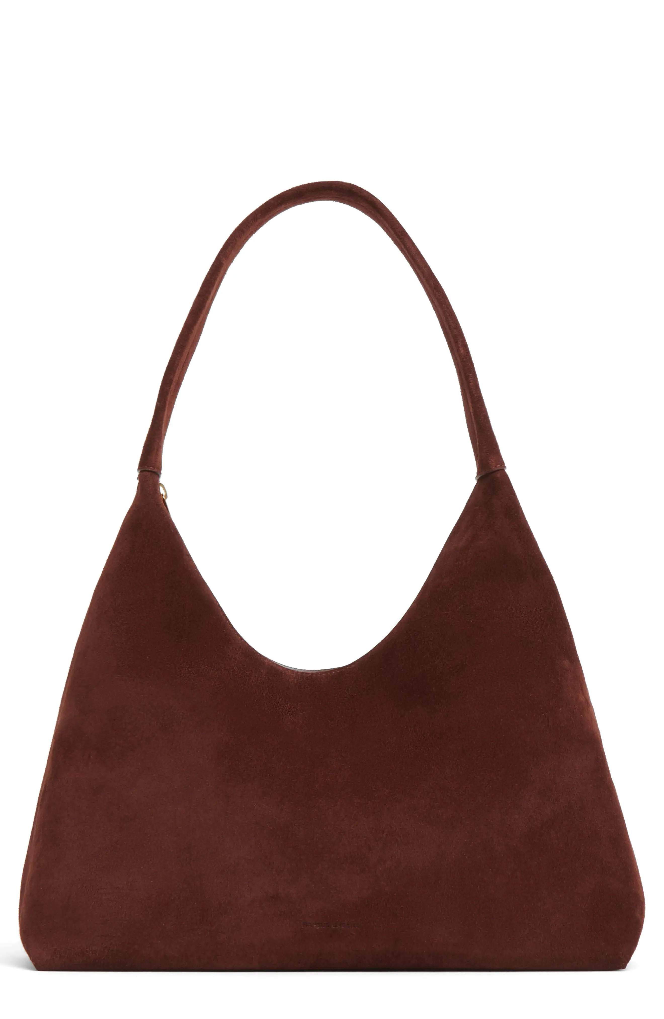 Mansur Gavriel Candy Suede Shoulder Bag (Women) | Nordstrom | Nordstrom