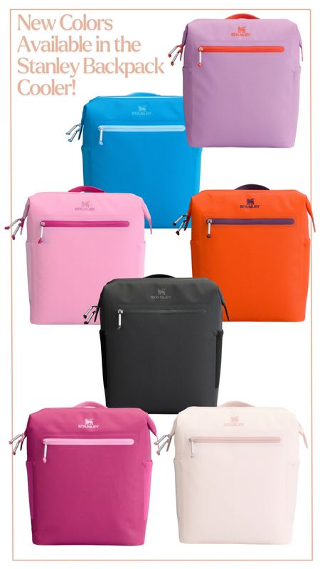 The new Stanley backpack cooler has been hard to get your hands on! They just release new colors and most are in stock! 

#LTKTravel #LTKFamily #LTKSeasonal