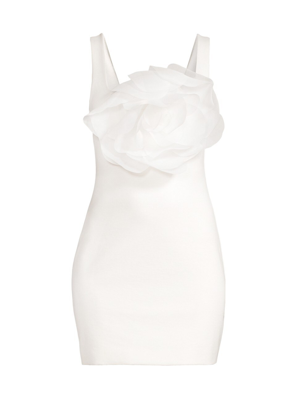 Oversized Rosette Minidress | Saks Fifth Avenue