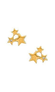 Luv AJ Stardust Studs in Gold from Revolve.com | Revolve Clothing (Global)