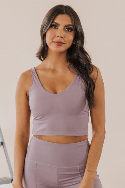 Enhanced Performance Lavender Tank Top | Magnolia Boutique