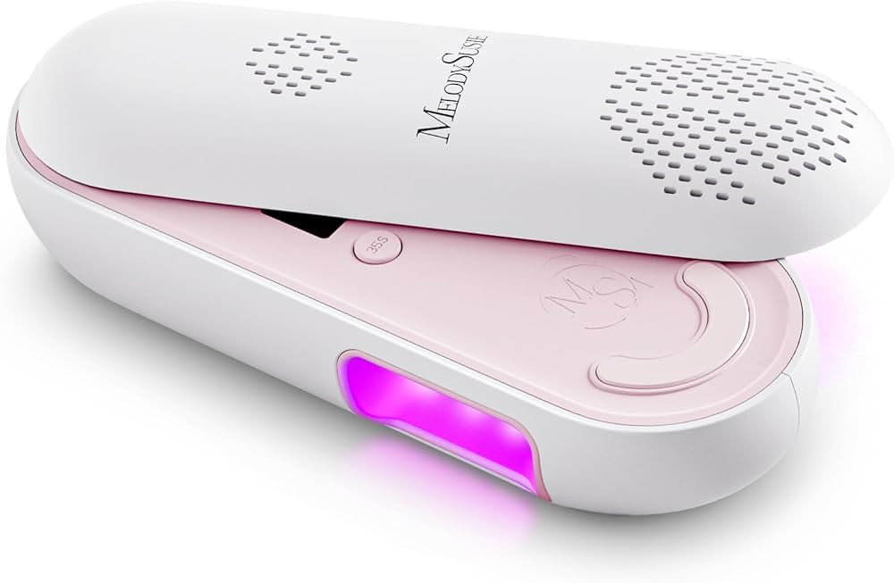 MelodySusie Plus20F Cordless UV Nail Lamp, Innovative UV Protection Light for Gel Nails with 2 Ti... | Amazon (US)