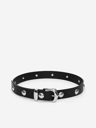 Studded Leather Belt | Arket UK