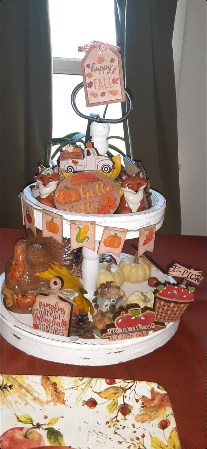 Artgar Pumpkin Decor - White Pumpkin - 10 PCS Mini Pumpkin Harvest Set - Beige Foam Pumpkins for ... | Amazon (US)