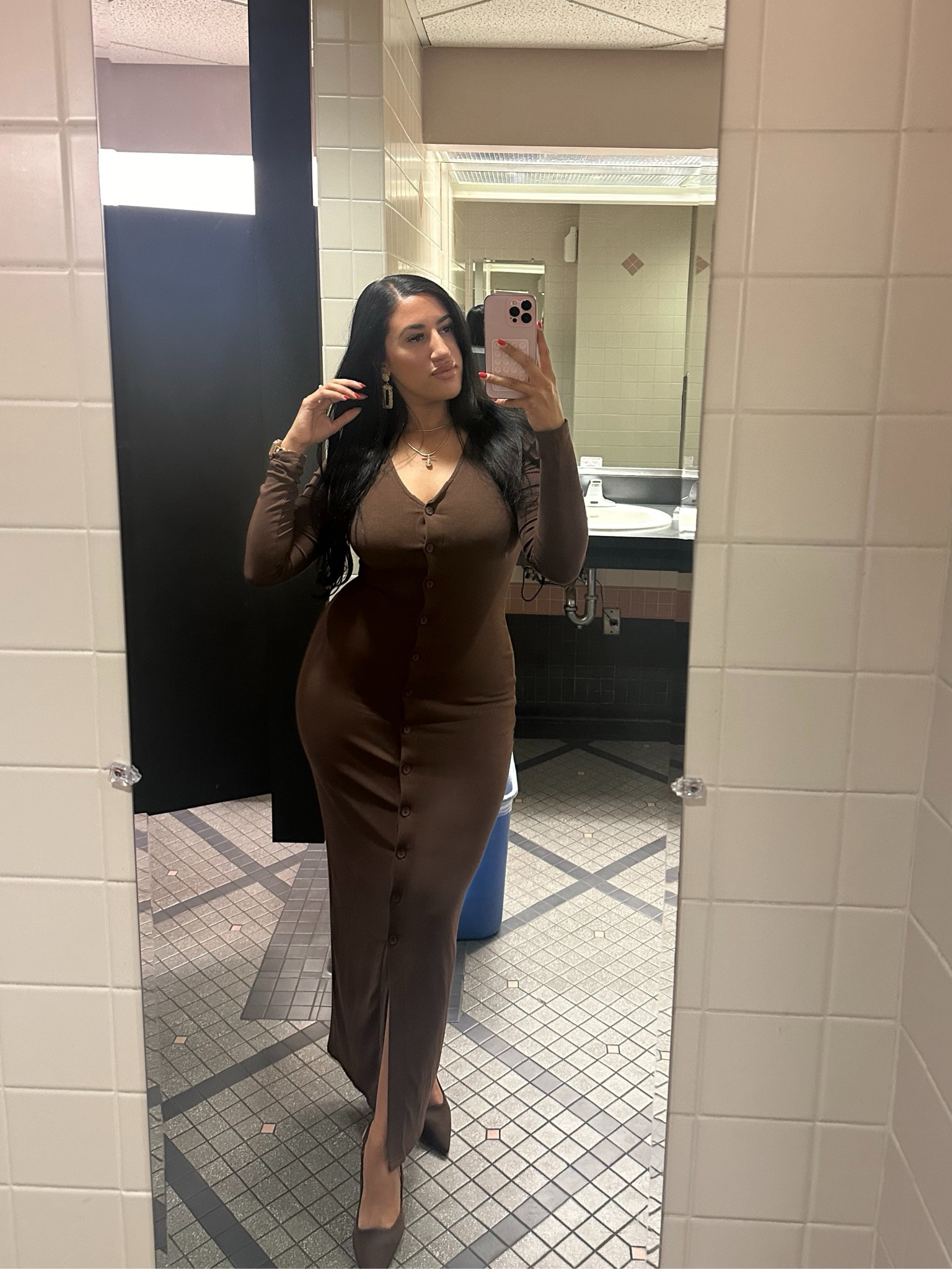 Shein fall work dress 🤎

#LTKSeasonal #LTKStyleTip #LTKWorkwear