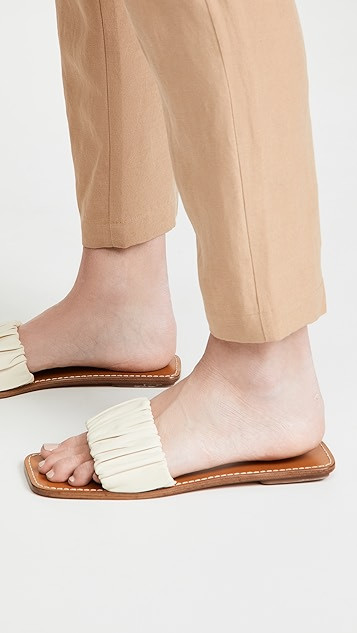 Nina Ruched Sandals | Shopbop