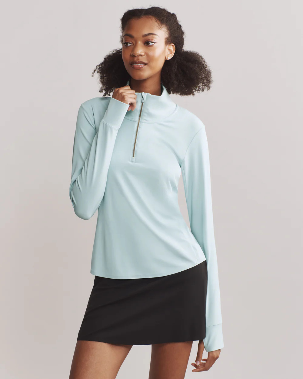 Course to Court 1/4 Zip | Rhone