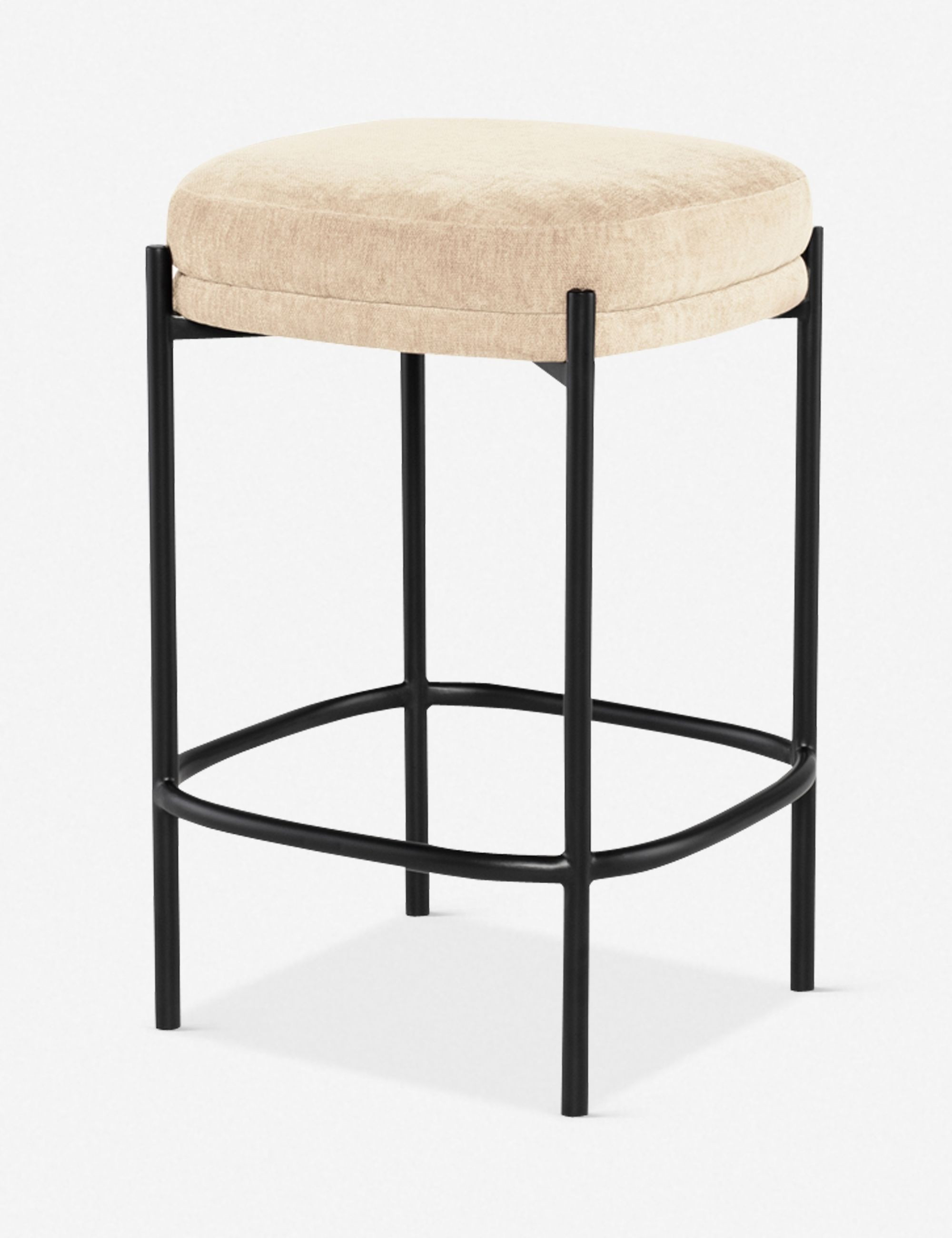Milla Bar Stool, Almond | Lulu and Georgia 