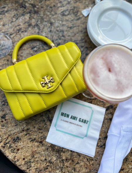 Tory Burch chartreuse leather top handle handbag. 💛💛💛

#LTKSaleAlert #LTKItBag #LTKSummerSales