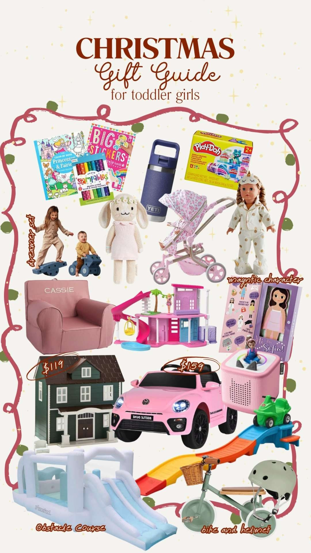 Toddler girl gift guide ✨
Stocking stuffers + big gifts all in one place - from creative play to movement toys and everyday favorites. This guide is full of fun, practical picks toddlers love and that parents feel good about.
Toddler girl gifts | toddler stocking stuffers | toddler big gifts 

 

#LTKGiftGuide #LTKmomlife #LTKHoliday