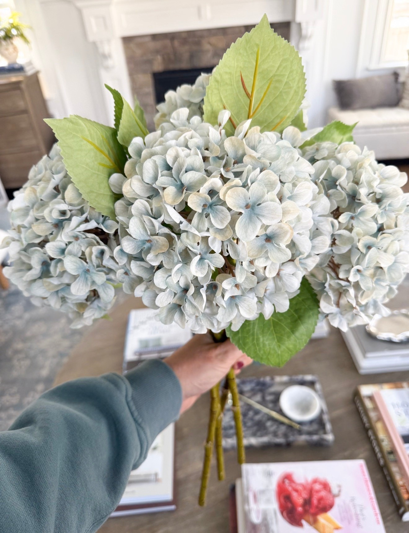 These hydrangea are so realistic-looking and are from Amazon!! Tons of color options (I have the white too!)

#LTKSaleAlert #LTKHome #LTKSeasonal