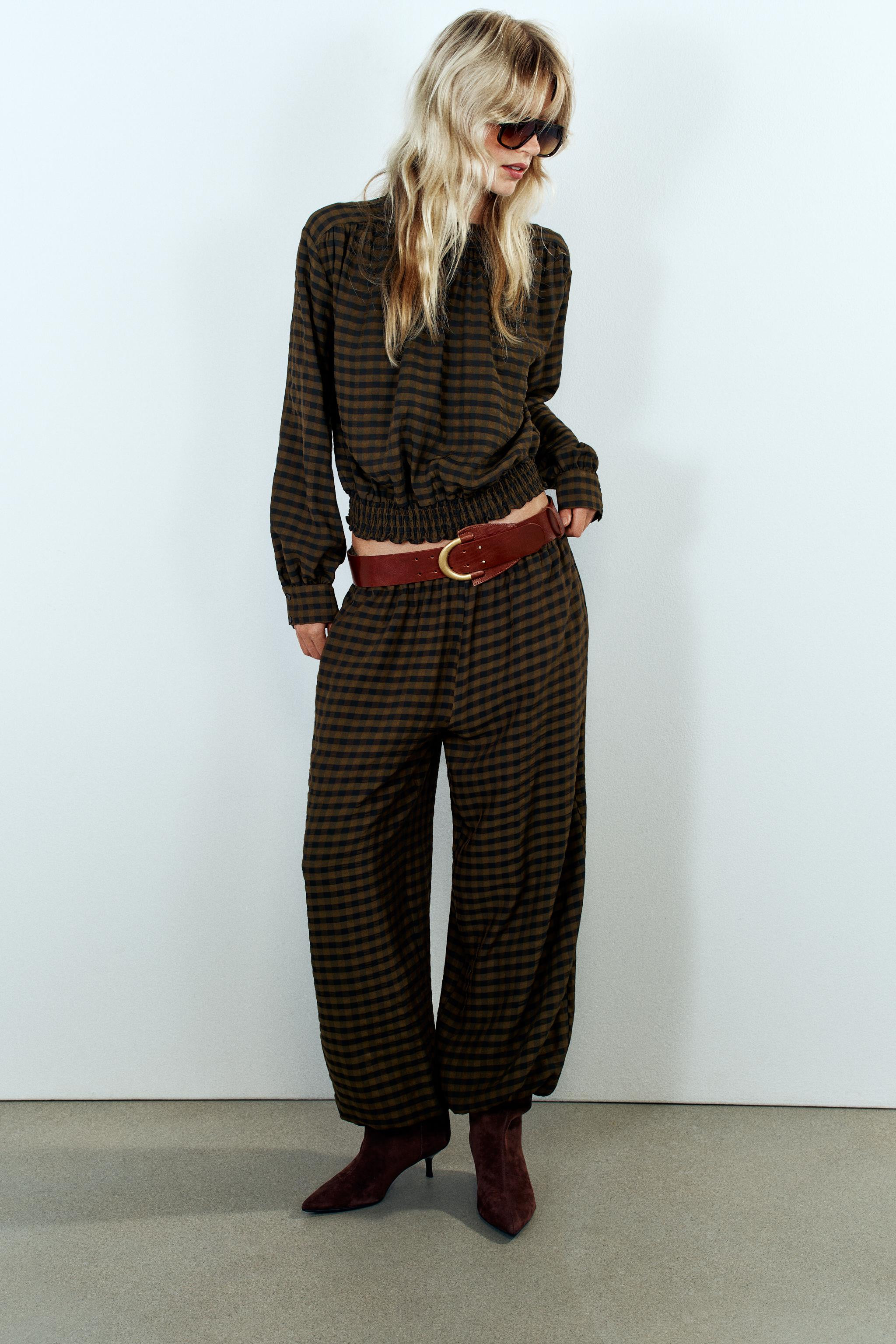 PLAID PANTS | Zara US