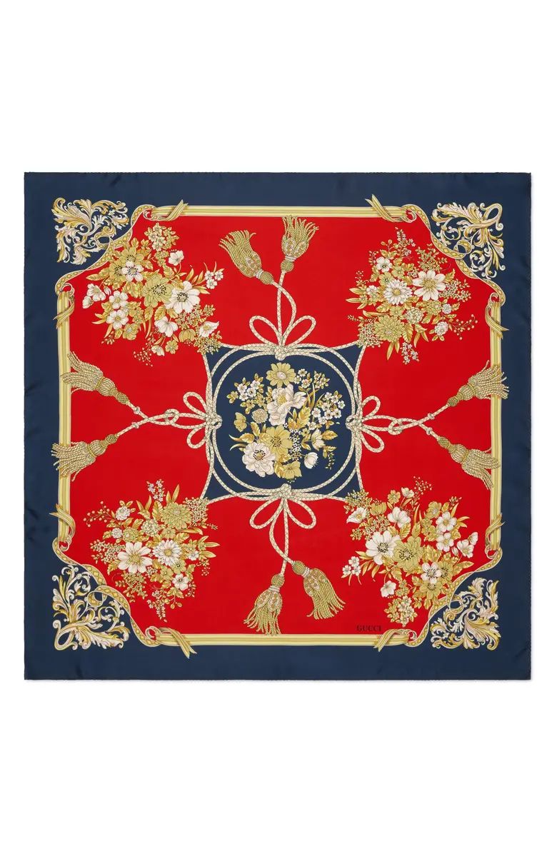 Lady Intrigue Square Silk Scarf | Nordstrom