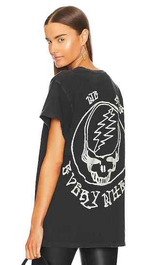 Madeworn Grateful Dead Tee in Black. - size M | Revolve Clothing (Global)