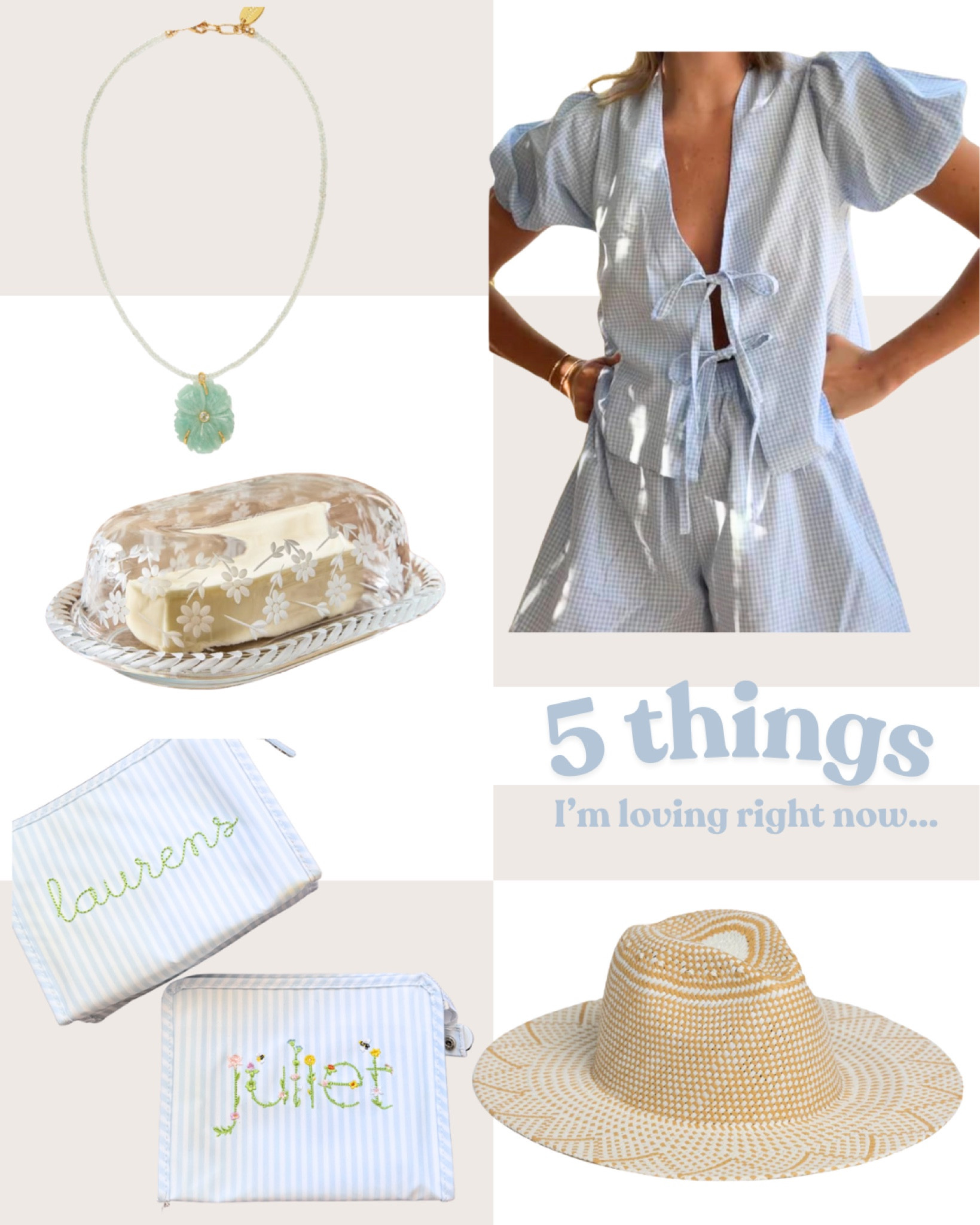 5 things I’m loving right now 🩵