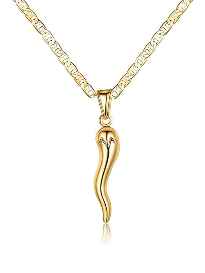 1 Pc Fashion Capsicum Necklace Pendant For Women For Valentine's Day Gift Engagement Anniversary ... | SHEIN