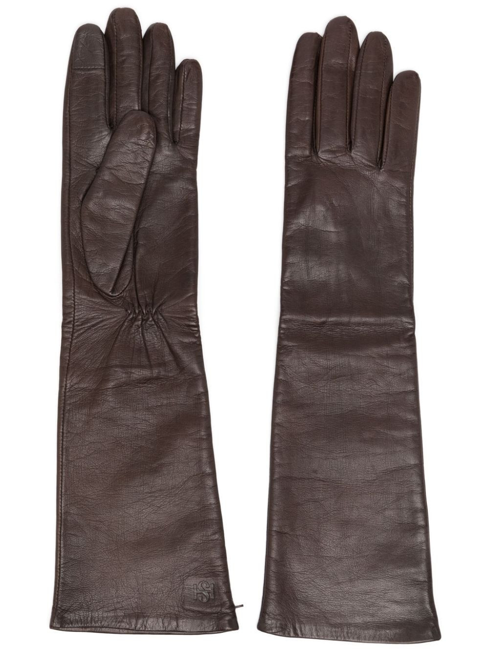 HANDSOME STOCKHOLM Essentials gloves - Brown | Farfetch Global