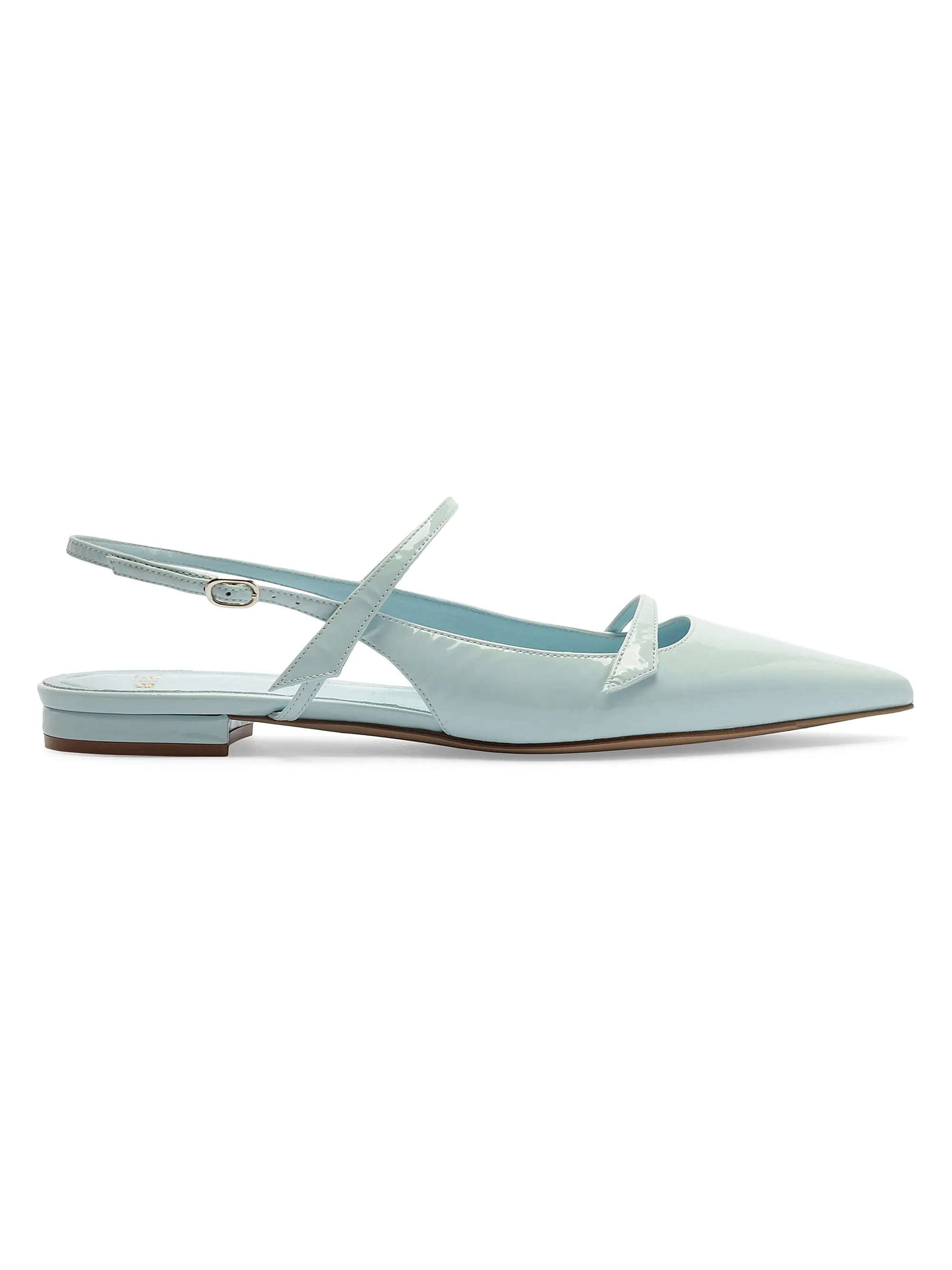 Alexandre Birman Tita Patent Leather Flats | Saks Fifth Avenue | Saks Fifth Avenue
