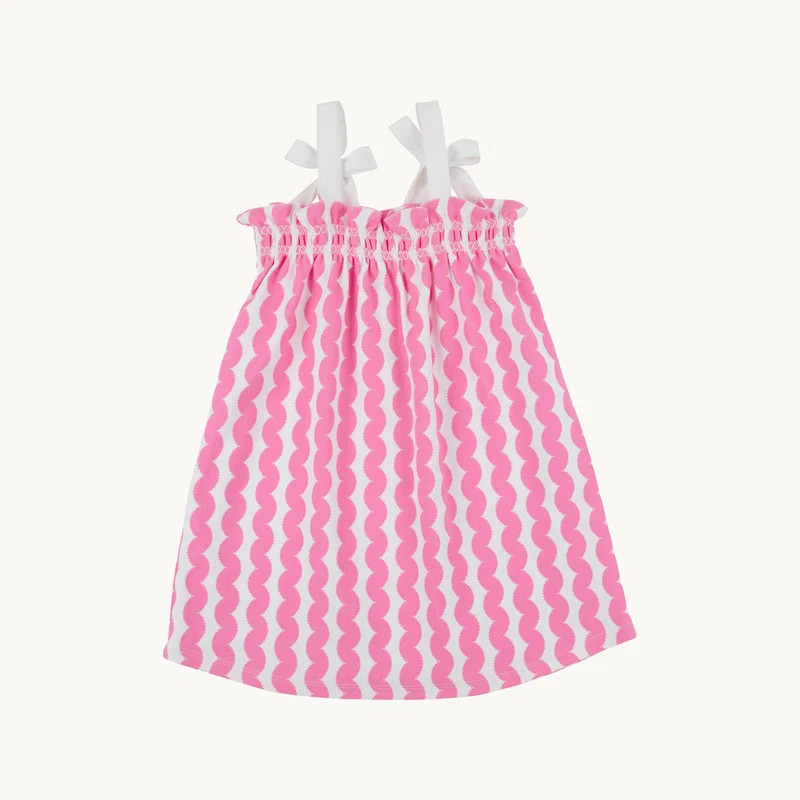 Lainey's Little Dress - Tribeca Trims & Worth Avenue White | The Beaufort Bonnet Company