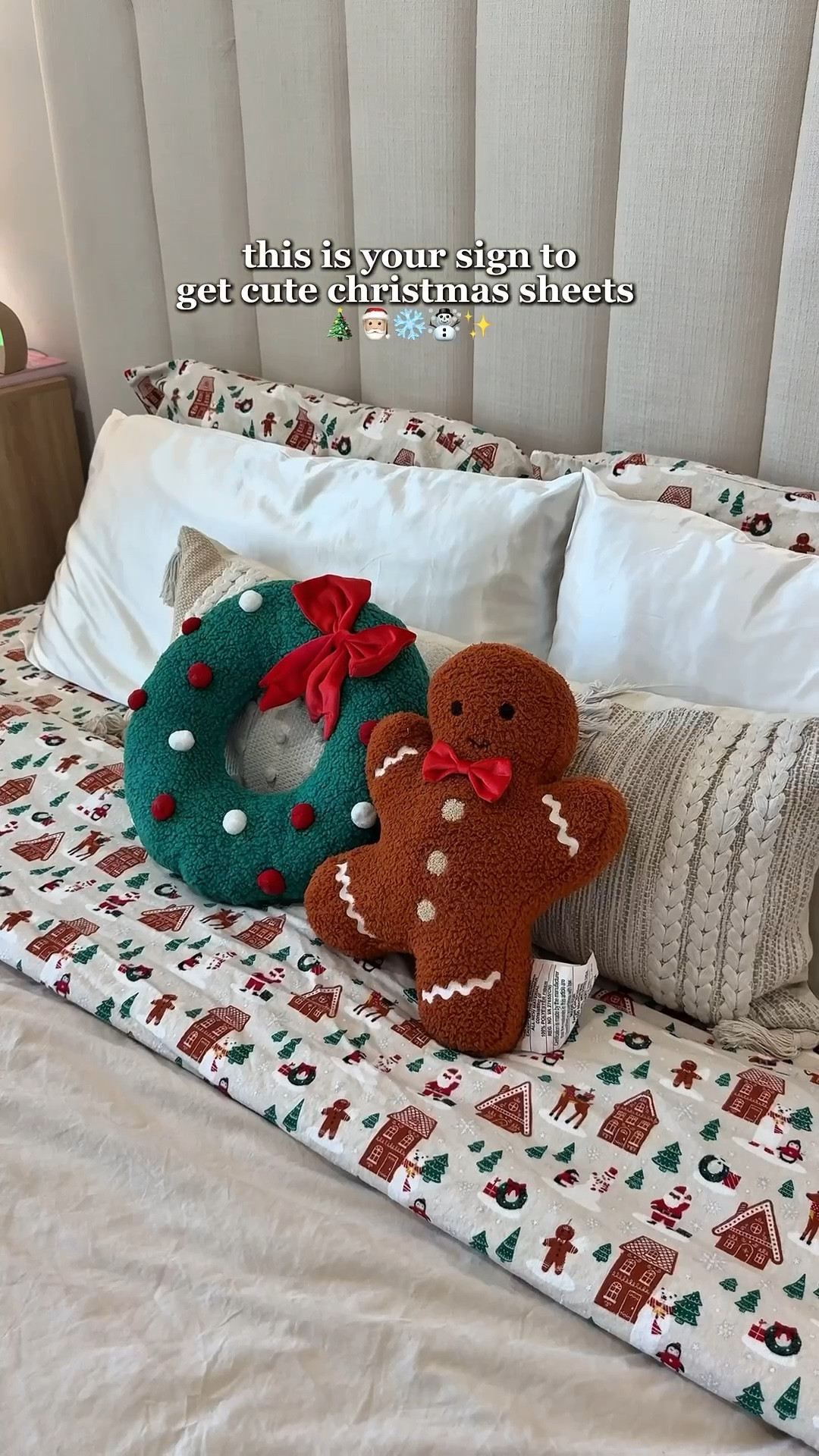 This is your sign to get cute Christmas sheets 🎄🎅🏻❄️☃️✨

#LTKHome #LTKHoliday #LTKSeasonal