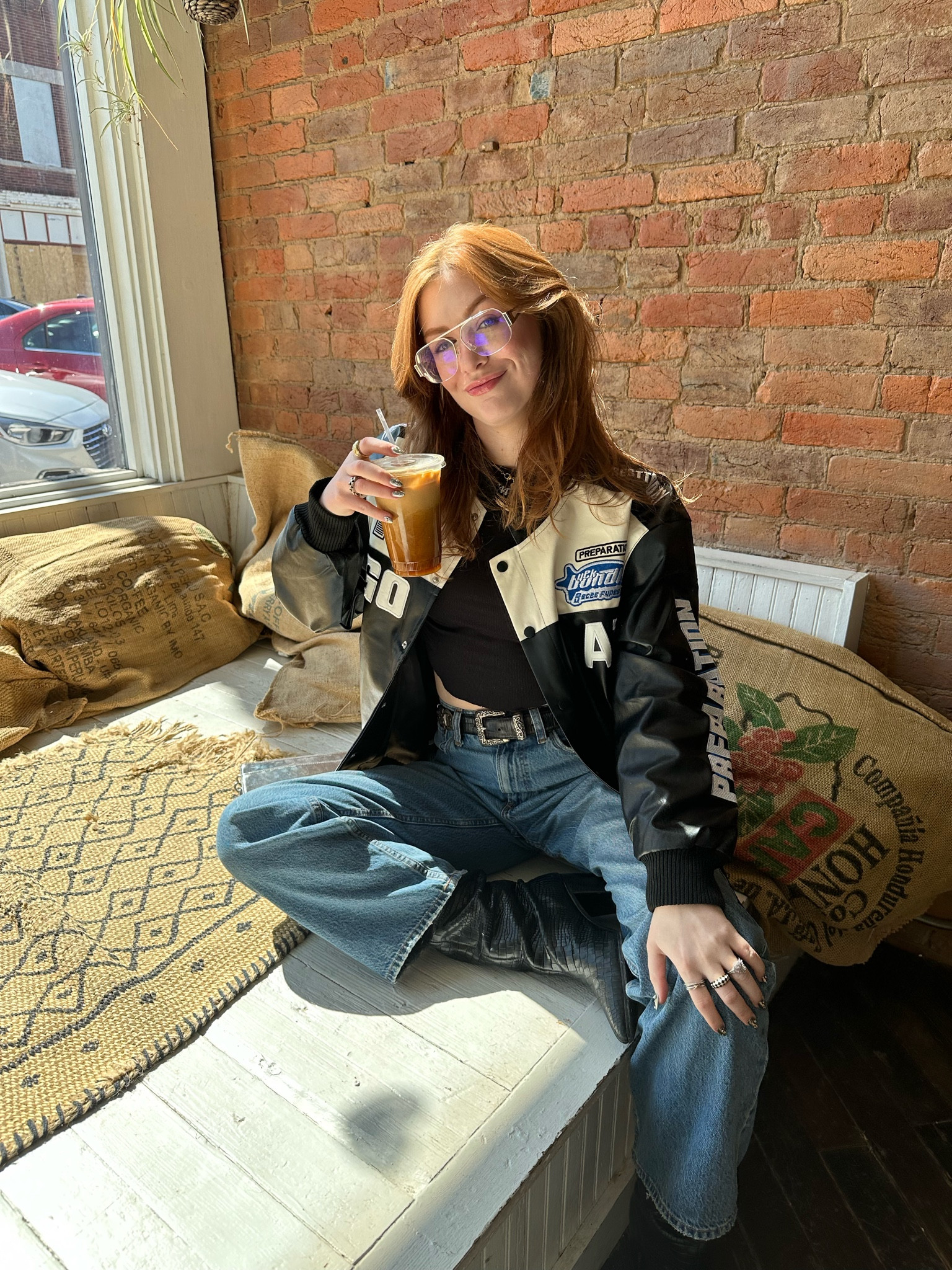 Racer jacket easy casual spring outfit

#LTKSeasonal #LTKstyletip #LTKfindsunder100