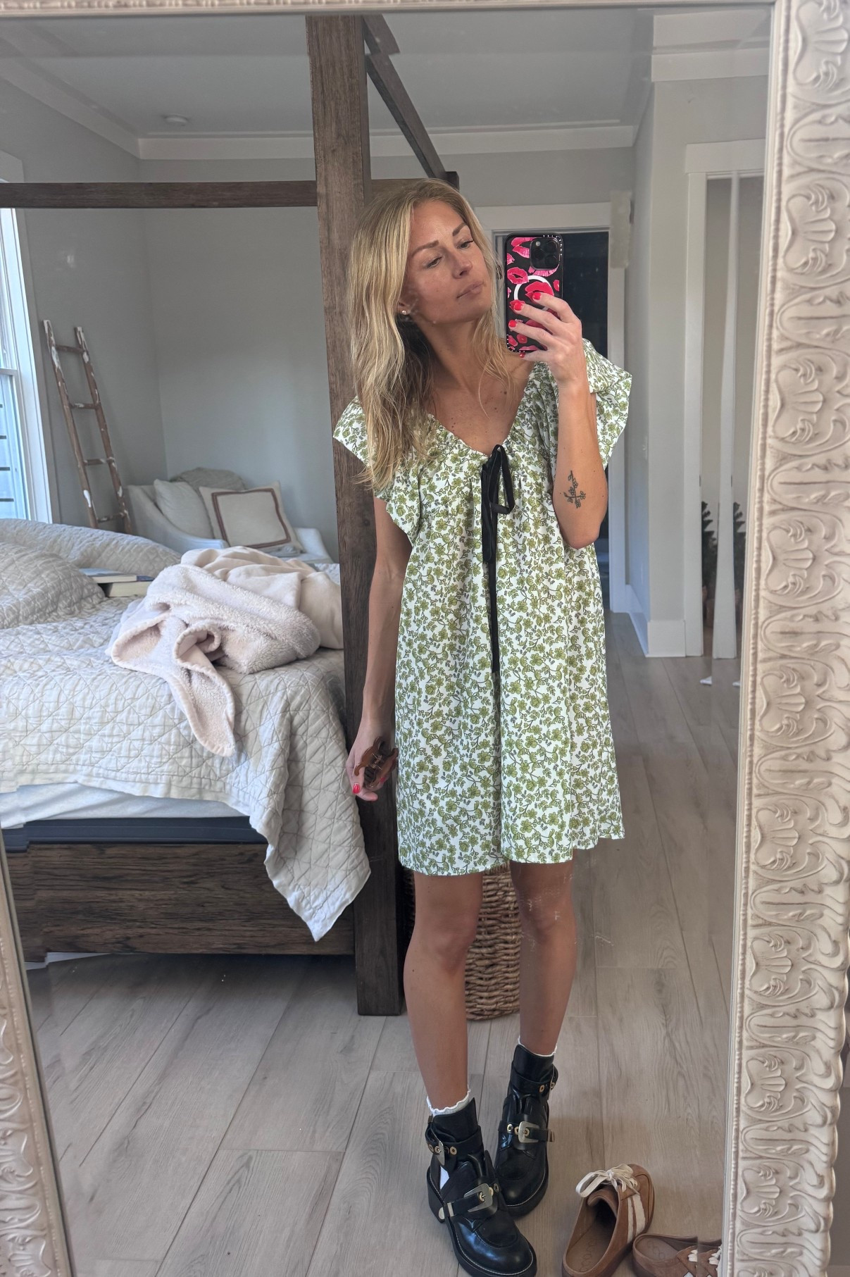 Amazon dress, combat boots 

#LTKHoliday #LTKootd