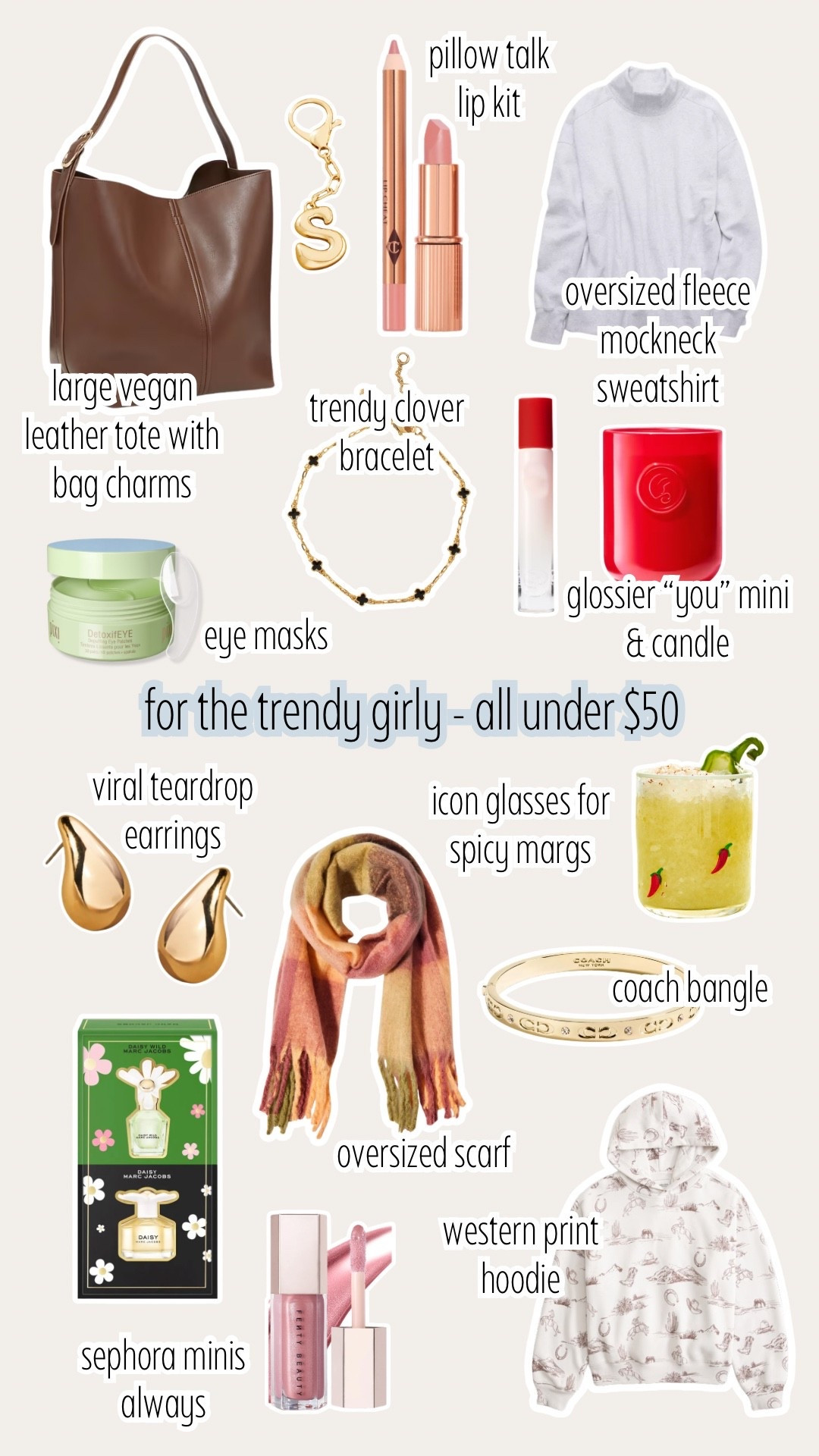 trendy gifts under $50 

#LTKHoliday #LTKGiftGuide #LTKFindsUnder50