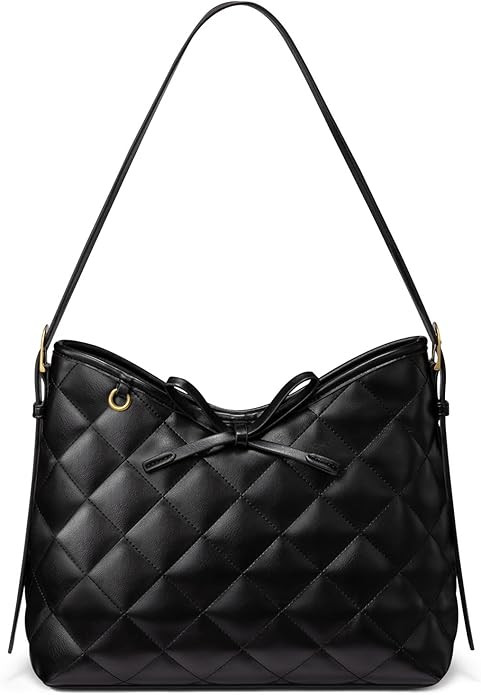 LOVEVOOK Purses for Women Soft Leather Hobo Handbags Quilted Crossbody Bag Designer Carteras Para... | Amazon (US)