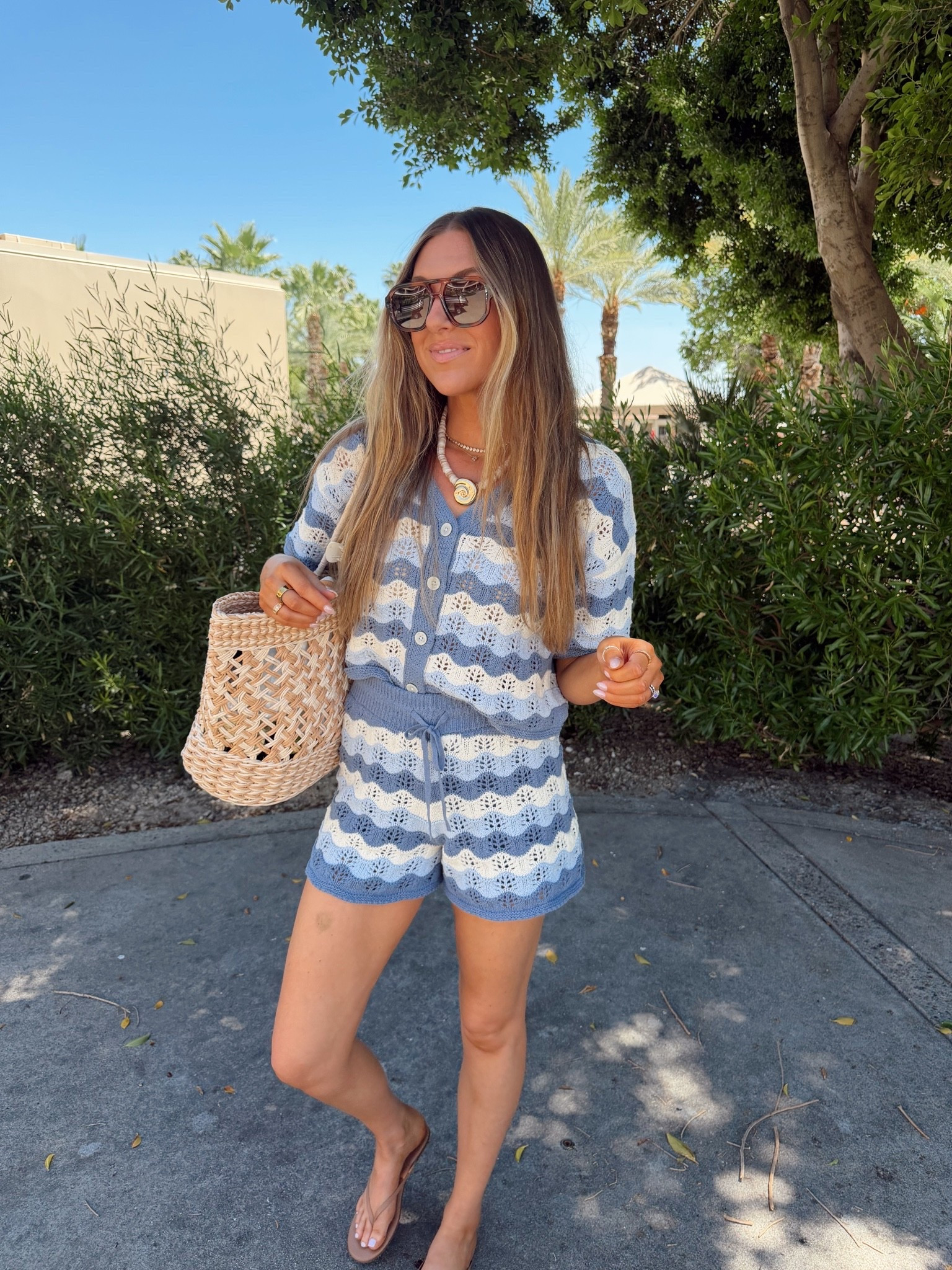 The perfect summer and vacation set! Wearing smalls