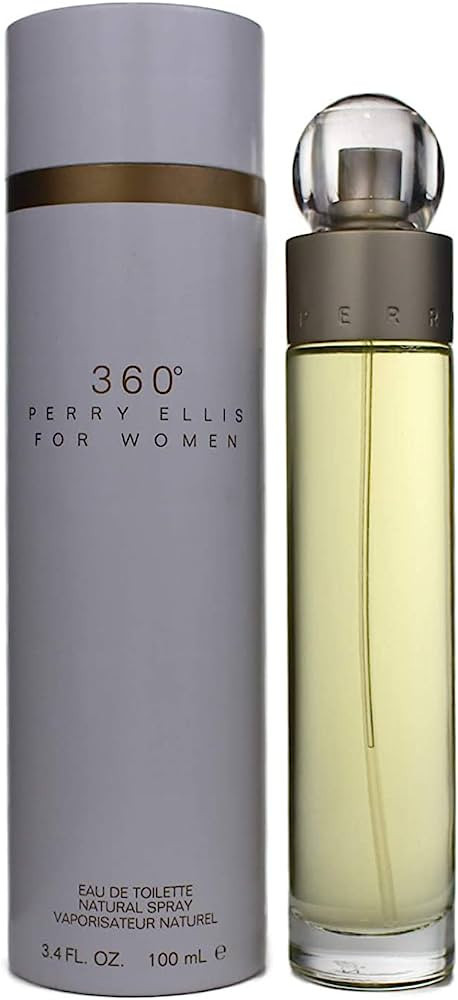 Perry Ellis 360 Eau De Toilette Spray 3.4 Oz/ 100 Ml for Women By 3.4 Fl Oz , white | Amazon (US)