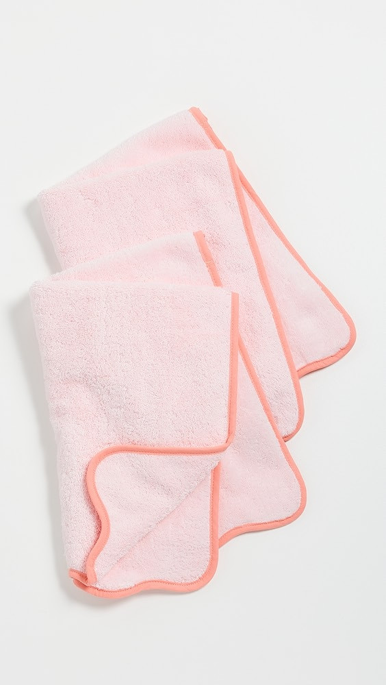 Scallop Hand Towels 2 Pack | Shopbop