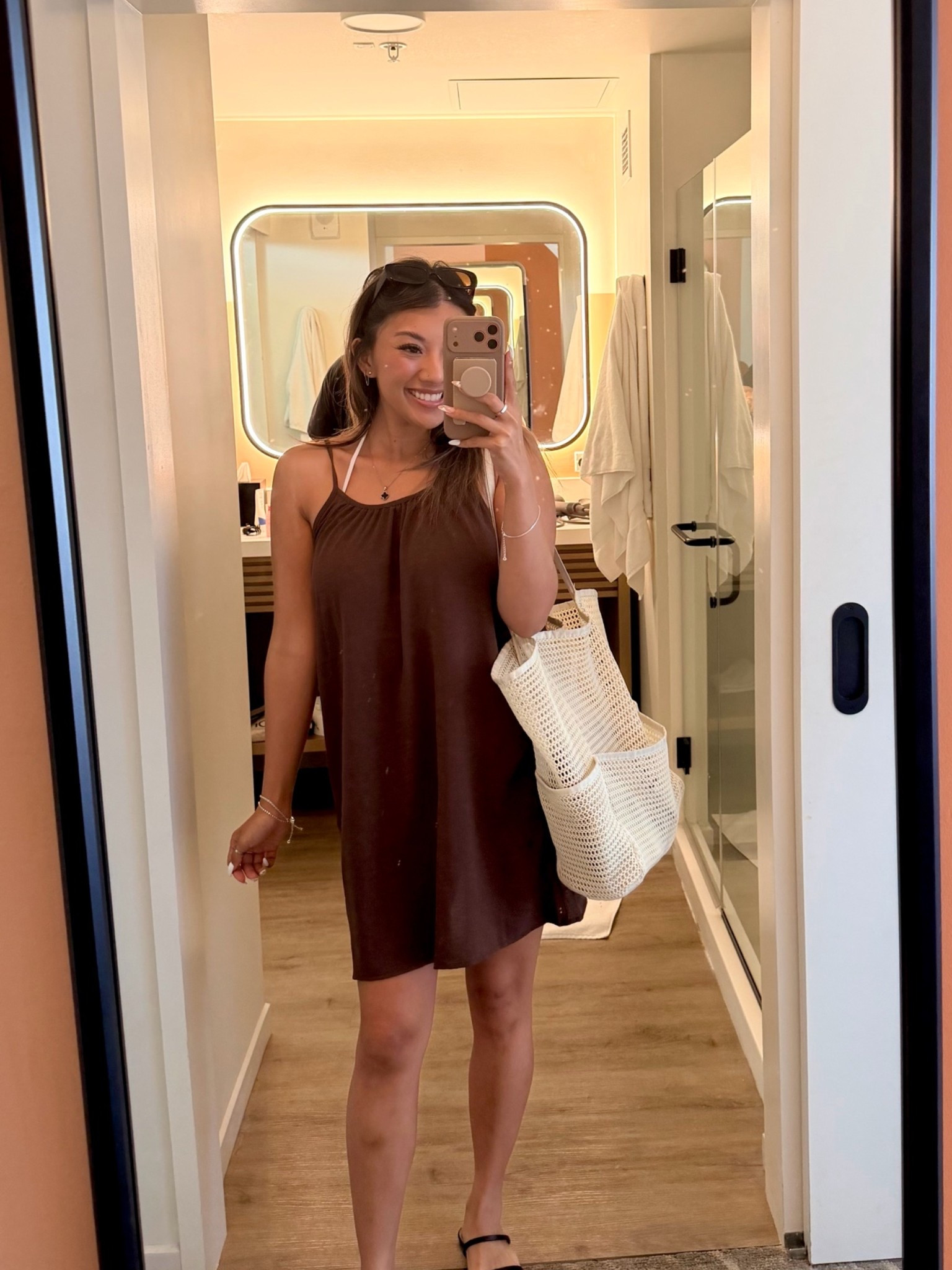 Comfy Travel Beach Dress / Slip on everyday dress

#LTKootd