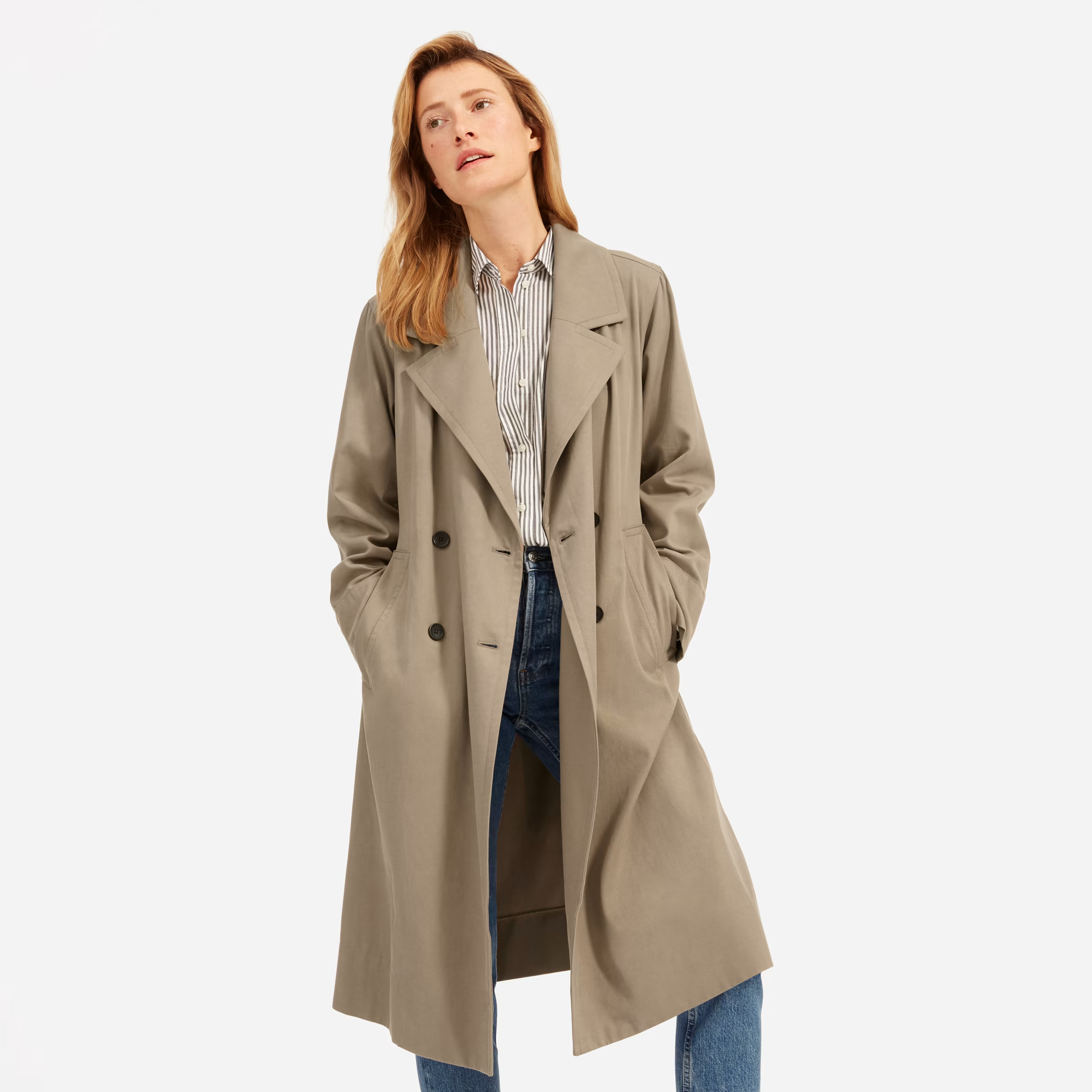 HomeWomenOuterwearThe Drape Trench | Everlane