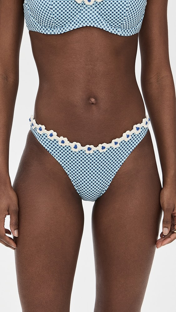 Frankies Bikinis Dove Cotton Bikini Bottoms | Shopbop | Shopbop