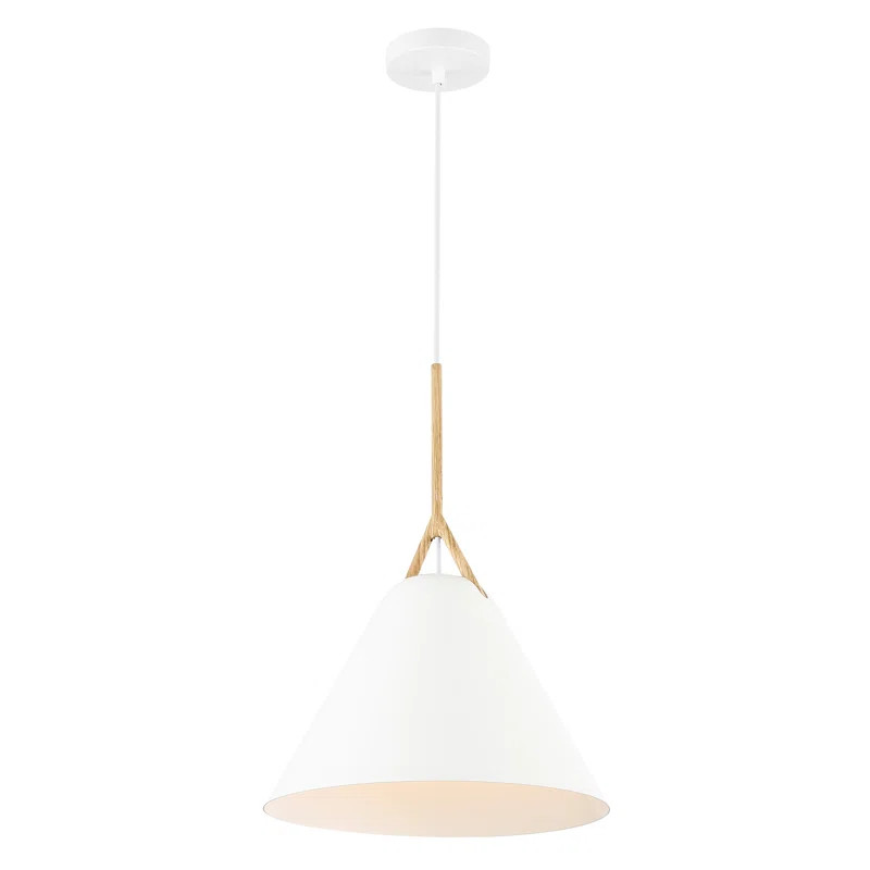 Weinstein 1 - Light Single Cone Pendant | Wayfair North America