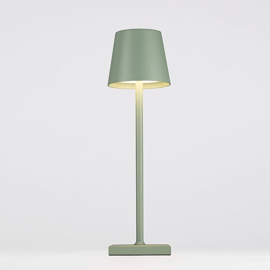 La Luz 13 inch Cordless Table Lamps 5200 mAh Battery Operated Lamp, USB-C Port Rechargeable Lamp ... | Amazon (US)