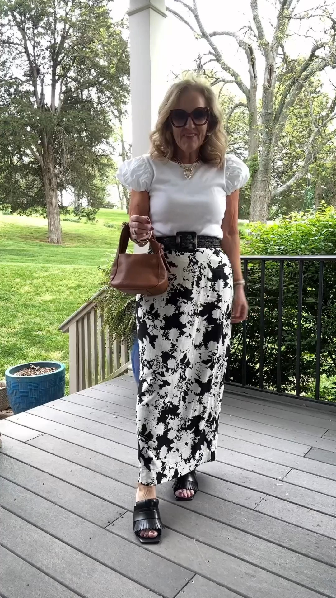 3 ways to wear this linen blend maxi skirt 
Skirt size 6
Target tee size medium
Anthropologie linen blouse medium 
Vest medium petite 
Belt size small 
Spring outfit, black and white skirt, white T-shirt LOFT skirt, Anthropologie linen blouse, white blouse, floral vest, black-and-white dress graduation outfit

#LTKFindsUnder100 #LTKOver40 #LTKWatchNow