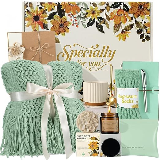 Self Care Gifts for Womens Birthday Gift Get Well Soon Gift - Sympathy Gift Baskets for Women Car... | Amazon (US)