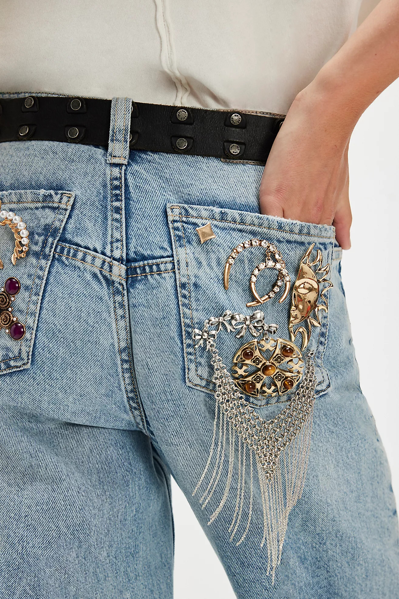 We The Free Deep Trance Dropped Boyfriend Jeans | Free People (Global - UK&FR Excluded)