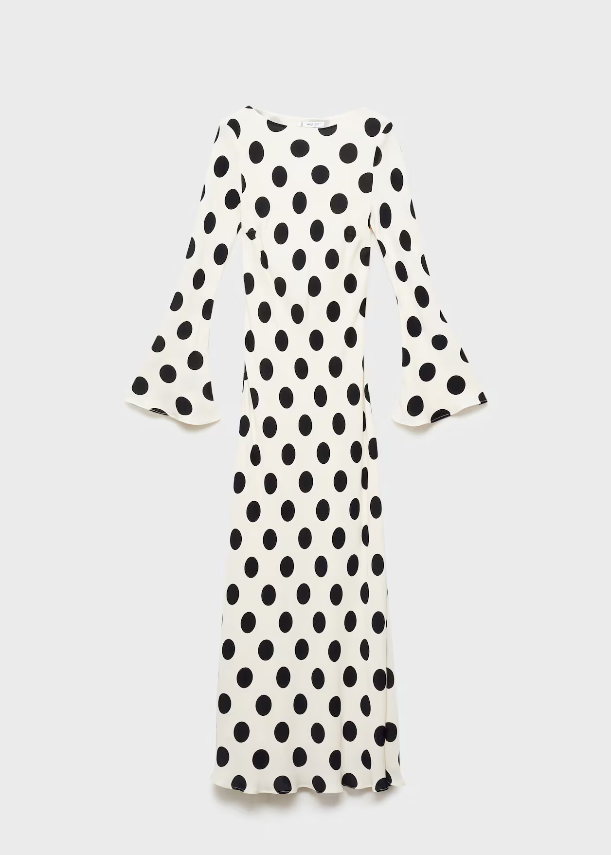 Flared sleeve polka-dot dress - Women | MANGO United Kingdom | MANGO (UK)