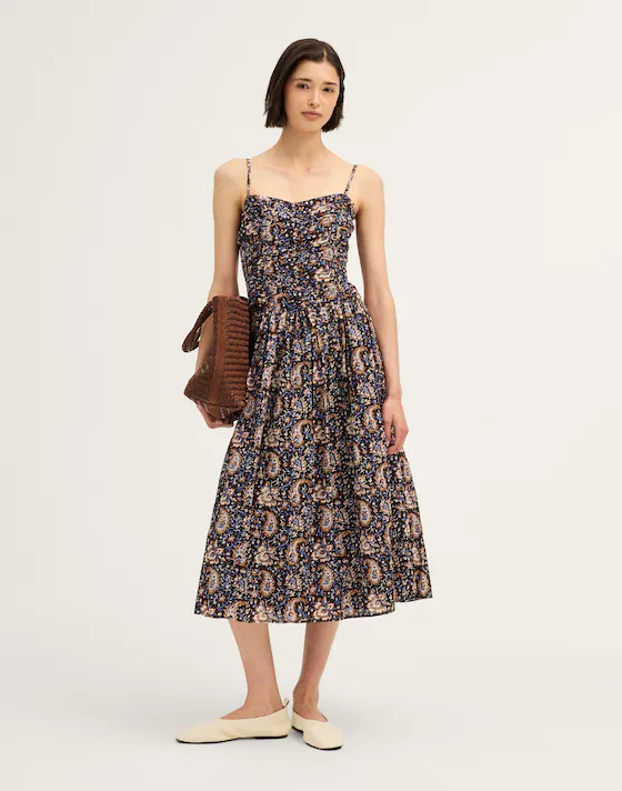 Ruched Midi Dress | Madewell