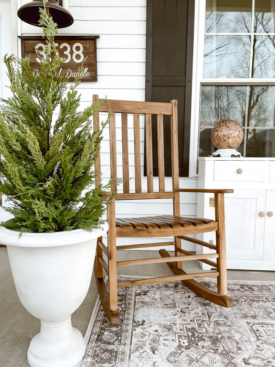 If you are looking for a traditional and good-quality rocking chair for your porch, this is a great option. These chairs are still going strong.  

 #LTKSeasonal #LTKHome