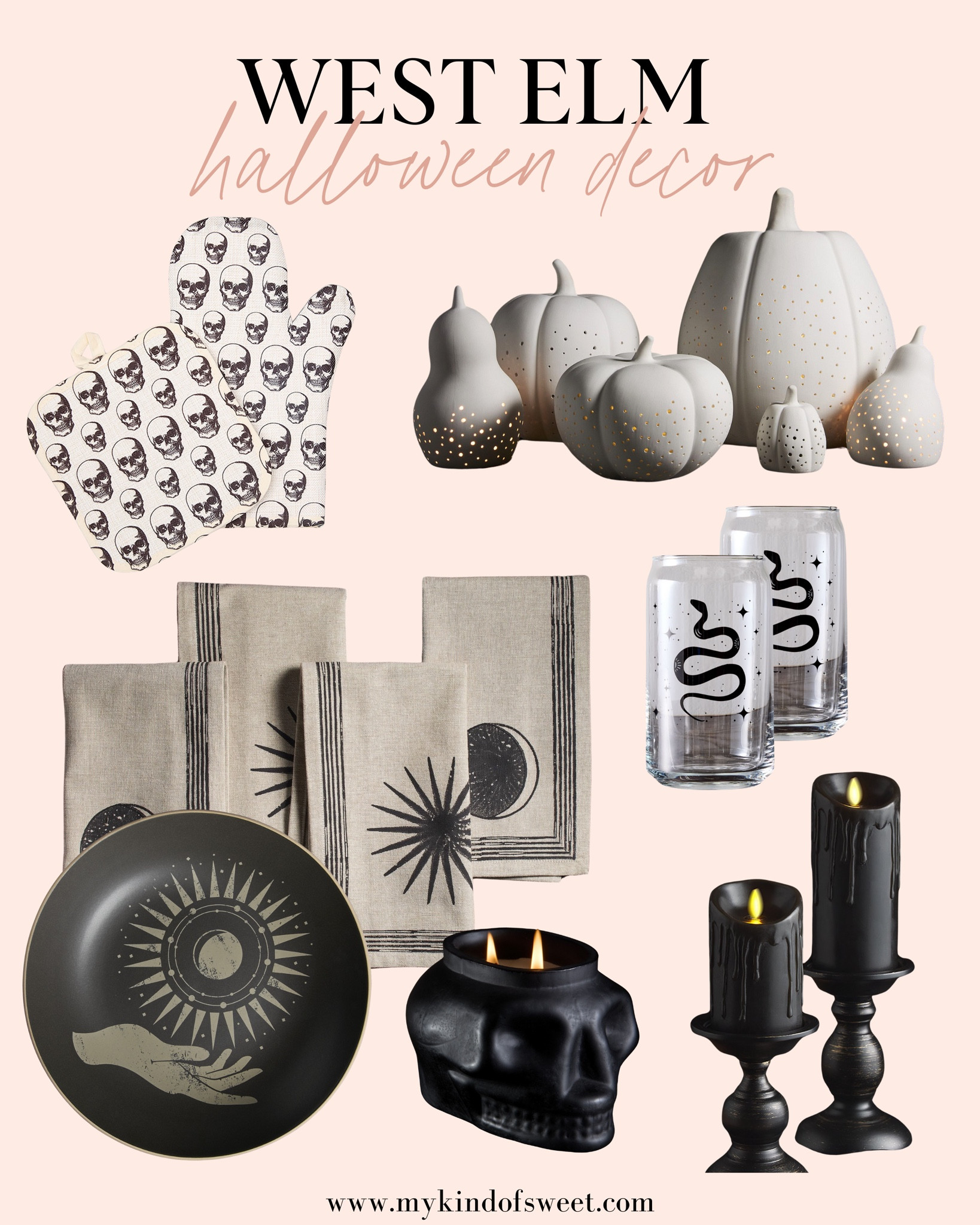 These West Elm Halloween finds are perfect for a neutral, but spooky home. I love the skull candle. 

#LTKHome #LTKStyleTip #LTKSeasonal
