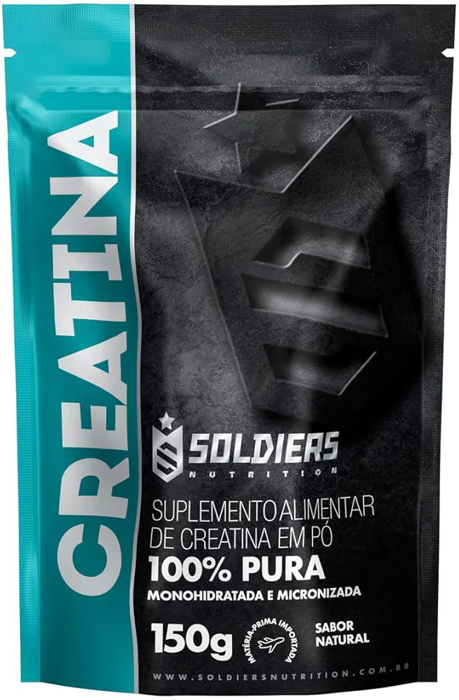 Creatina Monohidratada 150g - 100% Pura Importada - Soldiers Nutrition | Amazon (BR)