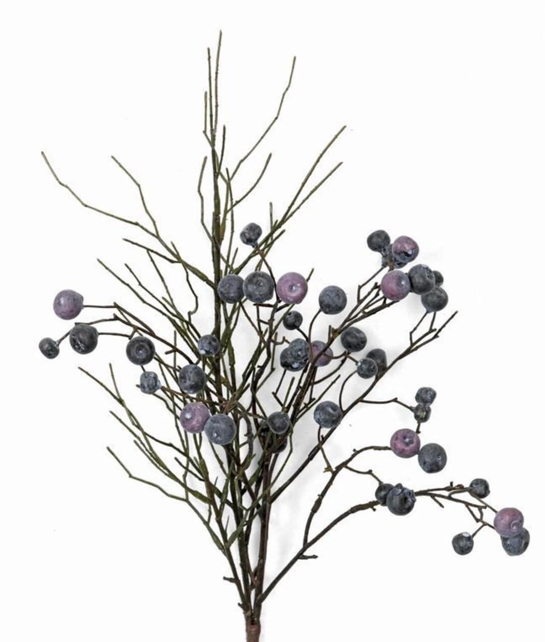 28 Faux Blueberry Branch Twig Spray, Artificial Blueberry Branches, Vase Filler - Etsy | Etsy (US)