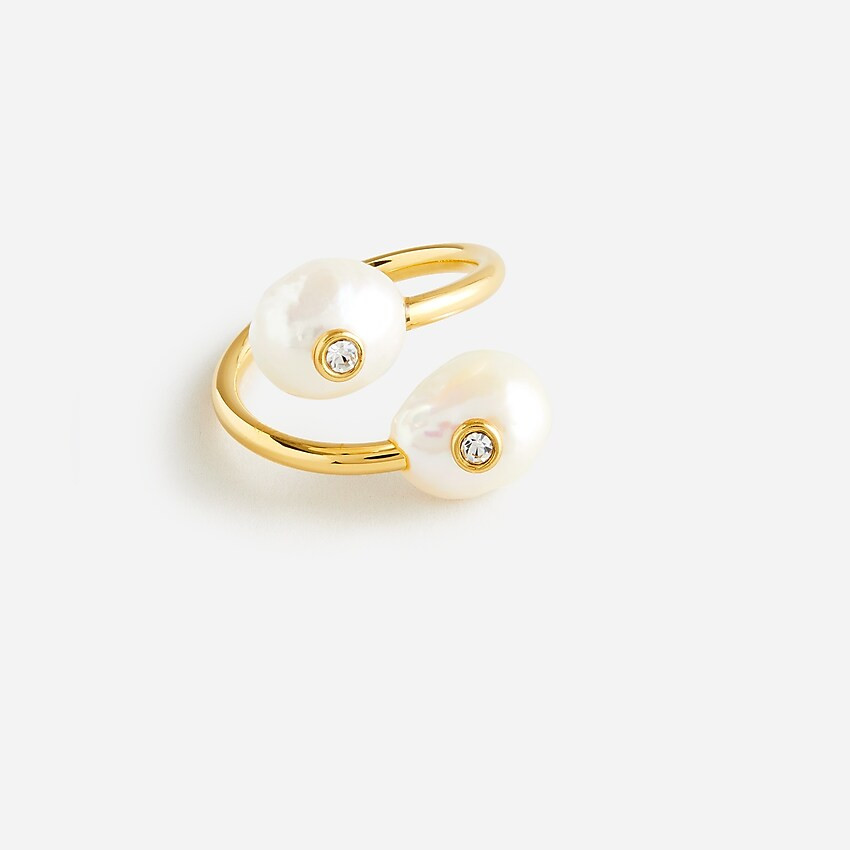 Pearl bypass ring | J. Crew US
